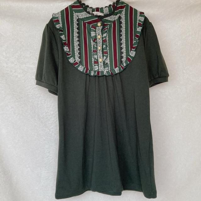 axes femme アクシーズ 半袖 カメオ風 リボン トップス カットソー N2m < ブランド  axes femme アクシーズ 半袖 カメオ風 リボン トップス カットソー N2m  < ブランドの