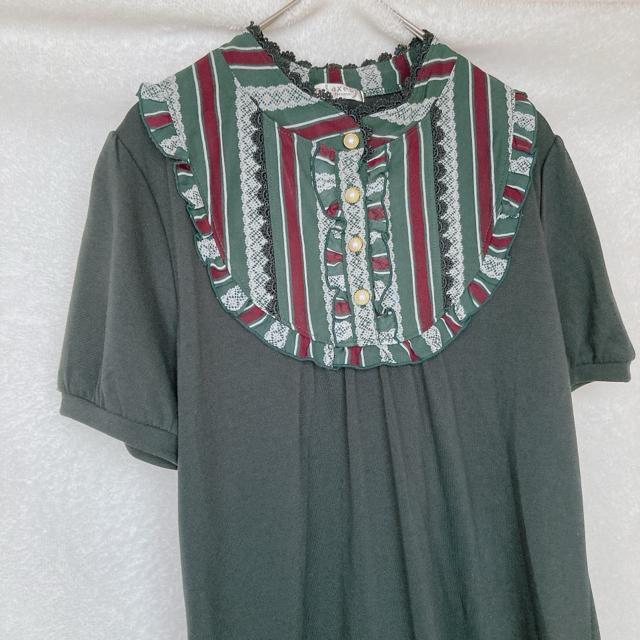 axes femme アクシーズ 半袖 カメオ風 リボン トップス カットソー N2m < ブランド  axes femme アクシーズ 半袖 カメオ風 リボン トップス カットソー N2m < ブランドの