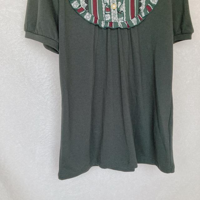 axes femme アクシーズ 半袖 カメオ風 リボン トップス カットソー N2m < ブランド  axes femme アクシーズ 半袖 カメオ風 リボン トップス カットソー N2m < ブランドの