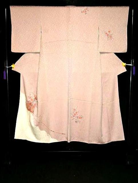 【最高級】美品 絞り シシュウ 松地紋 付下げ 身丈147cm 裄丈61cm T3349 < 女性ファッション  【最高級】美品 絞り シシュウ 松地紋 付下げ 身丈147cm 裄丈61cm T3349  < 女性ファッションの