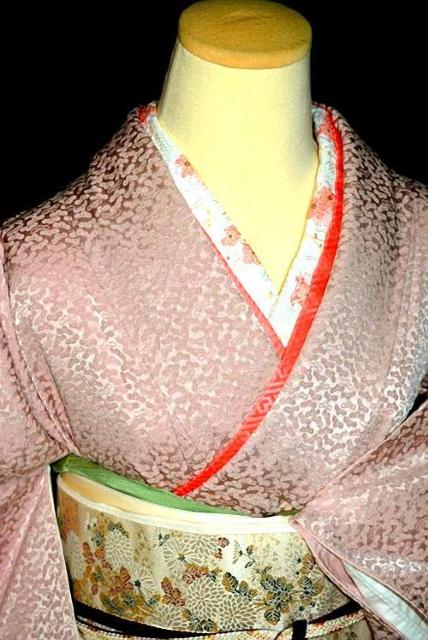 【最高級】美品 絞り シシュウ 松地紋 付下げ 身丈147cm 裄丈61cm T3349 < 女性ファッション  【最高級】美品 絞り シシュウ 松地紋 付下げ 身丈147cm 裄丈61cm T3349 < 女性ファッションの