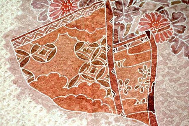 【最高級】美品 絞り シシュウ 松地紋 付下げ 身丈147cm 裄丈61cm T3349 < 女性ファッション  【最高級】美品 絞り シシュウ 松地紋 付下げ 身丈147cm 裄丈61cm T3349 < 女性ファッションの