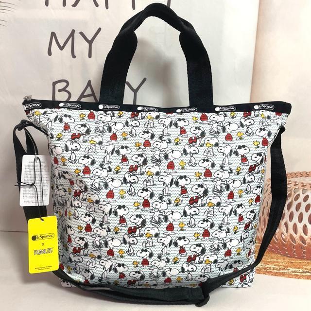 ★新品未使用★LeSportsac レスポートサック スヌーピー&ウッドストック SNOOPY  2WAYトートバッグ  4360 < 女性ファッション  ★新品未使用★LeSportsac レスポートサック スヌーピー&ウッドストック SNOOPY  2WAYトートバッグ  4360  < 女性ファッションの