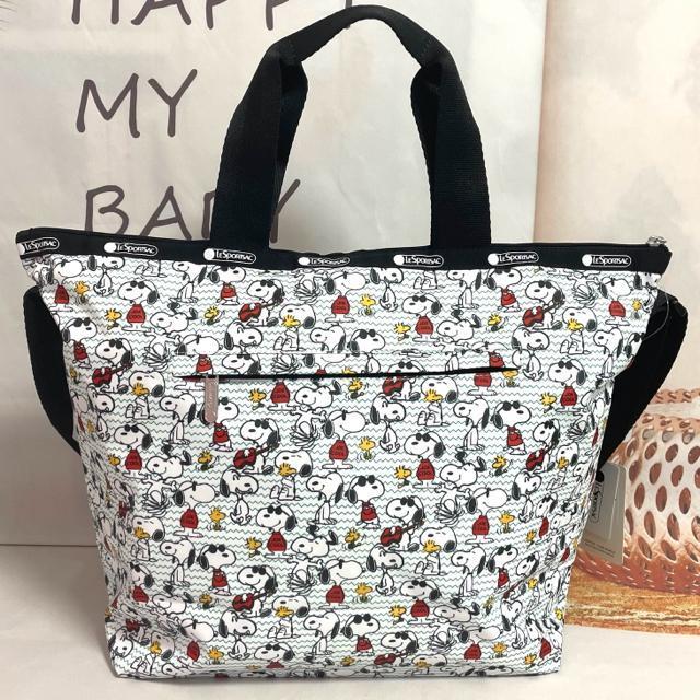 ★新品未使用★LeSportsac レスポートサック スヌーピー&ウッドストック SNOOPY  2WAYトートバッグ  4360 < 女性ファッション  ★新品未使用★LeSportsac レスポートサック スヌーピー&ウッドストック SNOOPY  2WAYトートバッグ  4360 < 女性ファッションの