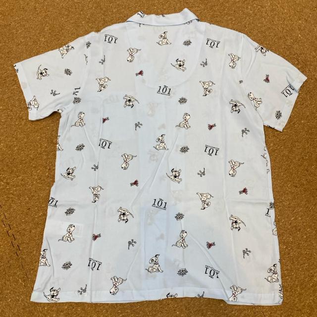 新品未使用Mサイズ 半袖パジャマ シャツパジャマ ディズニー101匹わんちゃん H < 女性ファッション  新品未使用Mサイズ 半袖パジャマ シャツパジャマ ディズニー101匹わんちゃん H < 女性ファッションの