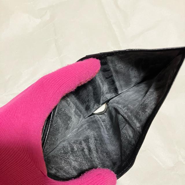 【アンティーク】 【Guy Laroche / ギラロッシュ】 二つ折り財布 黒 < 女性ファッション 【アンティーク】 【Guy Laroche / ギラロッシュ】 二つ折り財布 黒 < 女性ファッションの