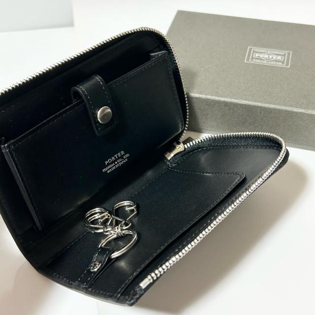 新品 PORTER ポーター キーケース 鍵入れ レザー 箱付き ブラック < ブランド  新品 PORTER ポーター キーケース 鍵入れ レザー 箱付き ブラック < ブランドの