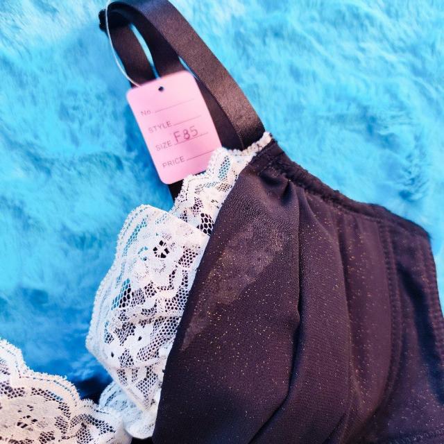 キラキラッ透けシフォンがエロカワッ。。F85×LL。。。小悪魔ブラジャー&ショーツセット。。グラマー大きいサイズ 。。。 < 女性ファッション  キラキラッ透けシフォンがエロカワッ。。F85×LL。。。小悪魔ブラジャー&ショーツセット。。グラマー大きいサイズ 。。。 < 女性ファッションの