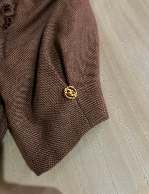 Riz リズ スカートスーツ セットアップ お花の透かし刺繍 9号 日本製 < 女性ファッション Riz リズ スカートスーツ セットアップ お花の透かし刺繍 9号 日本製 < 女性ファッションの