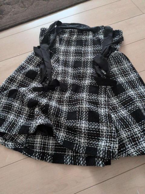 チェック柄リボン付きミニスカート < 女性ファッション チェック柄リボン付きミニスカート < 女性ファッションの