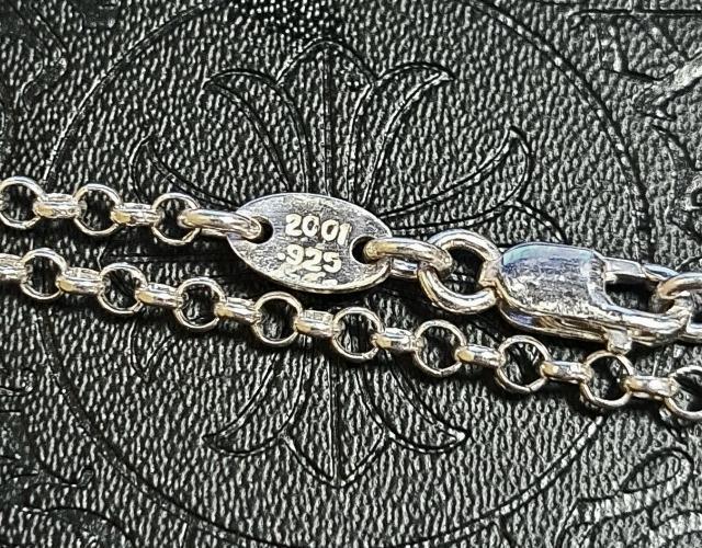 CHROME HEARTS/CHクロス ベビーファットチャーム ダイヤpave×ロールチェーン 20inch 2点❕ < ブランド CHROME HEARTS/CHクロス ベビーファットチャーム ダイヤpave×ロールチェーン 20inch 2点❕ < ブランドの