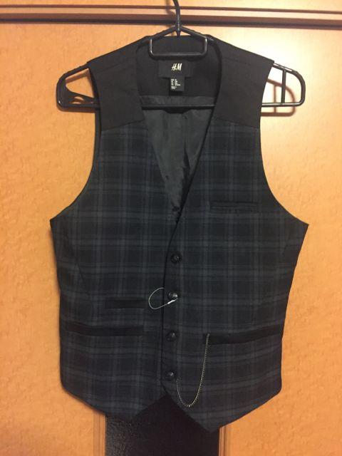 H&M☆チェック柄ベスト(^○^) < ブランド  H&M☆チェック柄ベスト(^○^)  < ブランドの