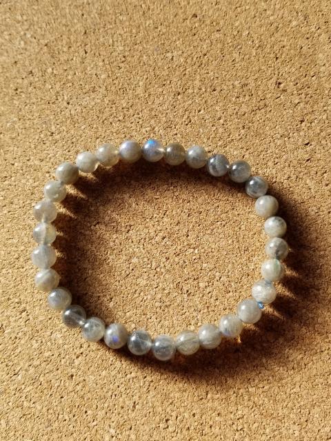 ラブラドライトブレス6.5mmE < 女性アクセサリー/時計  ラブラドライトブレス6.5mmE  < 女性アクセサリー/時計の