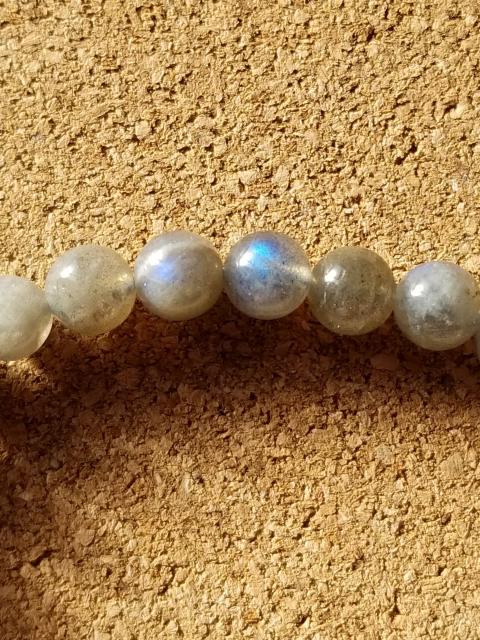 ラブラドライトブレス6.5mmE < 女性アクセサリー/時計  ラブラドライトブレス6.5mmE < 女性アクセサリー/時計の