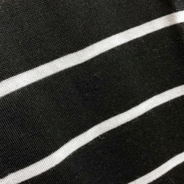 【used】7分袖ボーダー柄ボートネックニット/UNIQLO/黒×白/M < 女性ファッション  【used】7分袖ボーダー柄ボートネックニット/UNIQLO/黒×白/M < 女性ファッションの