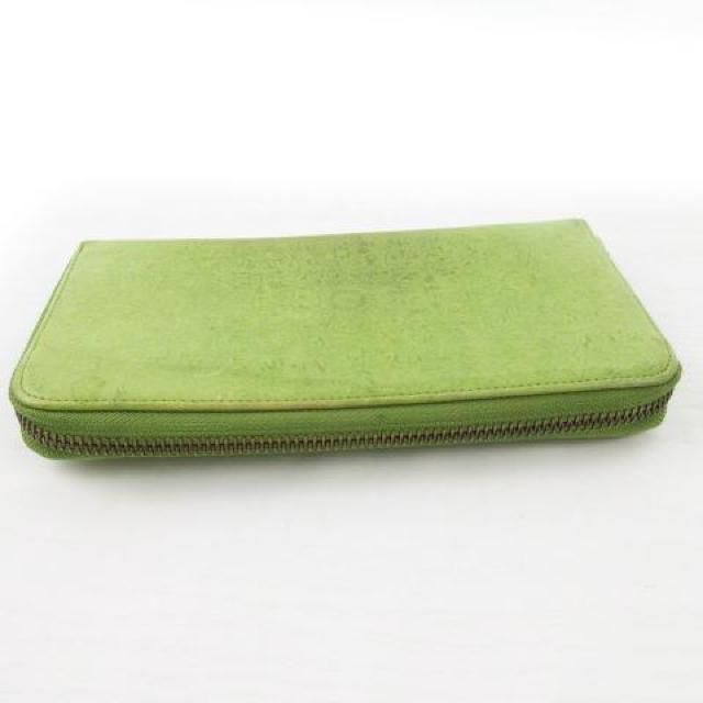 HIRAMEKI 長財布 ウォレット ラウンド 花柄 型押し レザー < 女性ファッション  HIRAMEKI 長財布 ウォレット ラウンド 花柄 型押し レザー < 女性ファッションの