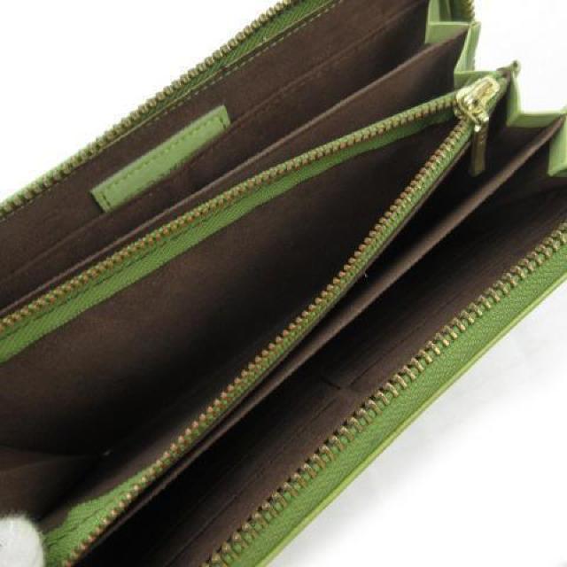 HIRAMEKI 長財布 ウォレット ラウンド 花柄 型押し レザー < 女性ファッション  HIRAMEKI 長財布 ウォレット ラウンド 花柄 型押し レザー < 女性ファッションの