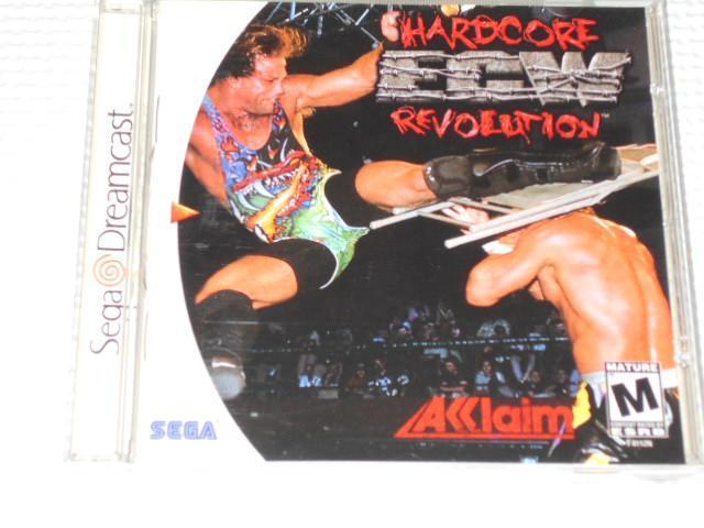 DC★ECW HARD CORE REVOLUTION 海外版 北米版 ドリームキャスト < ゲーム本体/ソフト  DC★ECW HARD CORE REVOLUTION 海外版 北米版 ドリームキャスト  < ゲーム本体/ソフトの