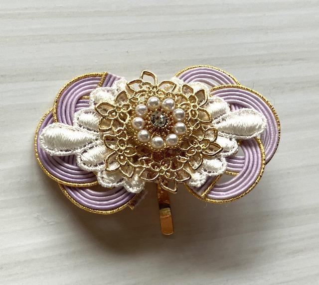 水引 ポニーフック ハンドメイド 和風アクセサリー < 女性アクセサリー/時計  水引 ポニーフック ハンドメイド 和風アクセサリー  < 女性アクセサリー/時計の