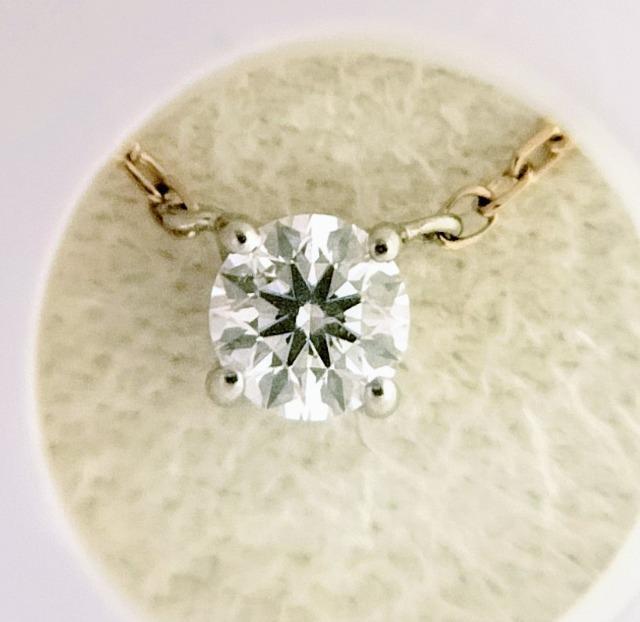 4 _Ch lbNX K18PG Pt950 0.129ct 1.5g  uh 