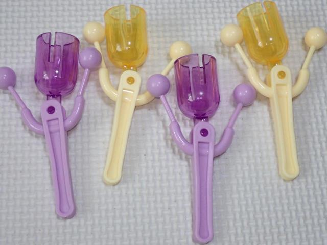 ポコポコメルヘンベル 4個セット (黄2.紫2) < おもちゃ  ポコポコメルヘンベル 4個セット (黄2.紫2)  < おもちゃの