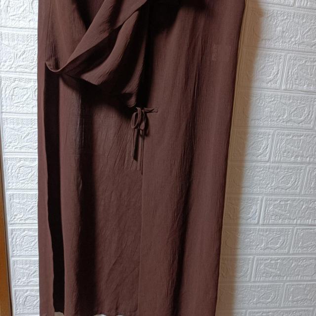 Nazareno Gabrielli★USED★シフォンロングベスト/ブラウン < 女性ファッション  Nazareno Gabrielli★USED★シフォンロングベスト/ブラウン < 女性ファッションの