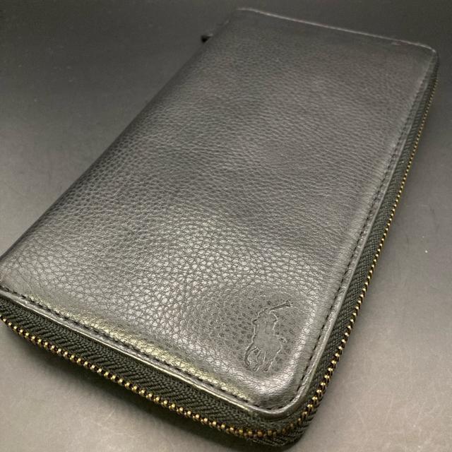 即決 POLO RALPH LAUREN ラウンドファスナー 長財布 ブラック < ブランド 即決 POLO RALPH LAUREN ラウンドファスナー 長財布 ブラック < ブランドの