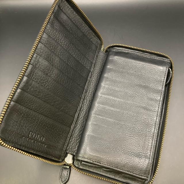 即決 POLO RALPH LAUREN ラウンドファスナー 長財布 ブラック < ブランド 即決 POLO RALPH LAUREN ラウンドファスナー 長財布 ブラック < ブランドの