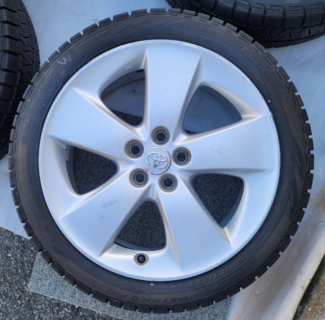 トヨタ 30 プリウス純正 Sツーリング 17インチ7J+50 100/5Hスタッドレスタイヤ付き4本セットPIRELLI ICE < 自動車/バイク トヨタ 30 プリウス純正 Sツーリング 17インチ7J+50 100/5Hスタッドレスタイヤ付き4本セットPIRELLI ICE < 自動車/バイク