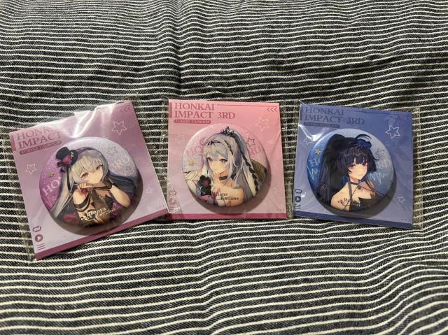 崩壊3rd 林海綺律シリーズ 缶バッジセット キアナ 芽衣 ブローニャ < ホビー 崩壊3rd 林海綺律シリーズ 缶バッジセット キアナ 芽衣 ブローニャ < ホビーの