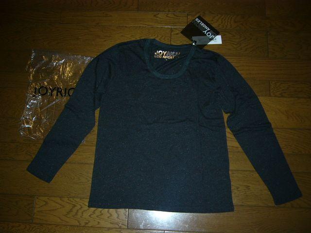 新品JOYRICHジョイリッチカットソー黒LロンT定価半額以下 < ブランド  新品JOYRICHジョイリッチカットソー黒LロンT定価半額以下  < ブランドの