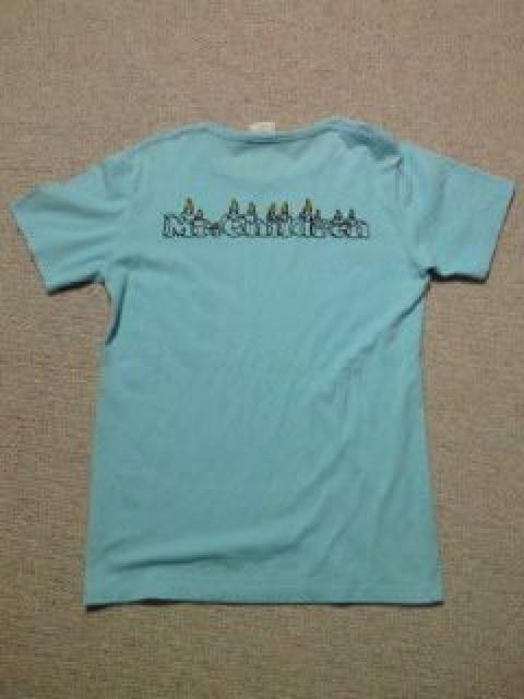 Mr.Children ミスチル 20周年 コンサート 限定 Tシャツ ブルー Sサイズ ケーキ < タレントグッズ  Mr.Children ミスチル 20周年 コンサート 限定 Tシャツ ブルー Sサイズ ケーキ < タレントグッズの