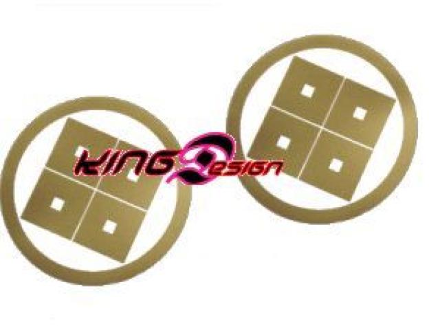 家紋ステッカー丸に隅立て四つ目 < 自動車/バイク 家紋ステッカー丸に隅立て四つ目 < 自動車/バイク