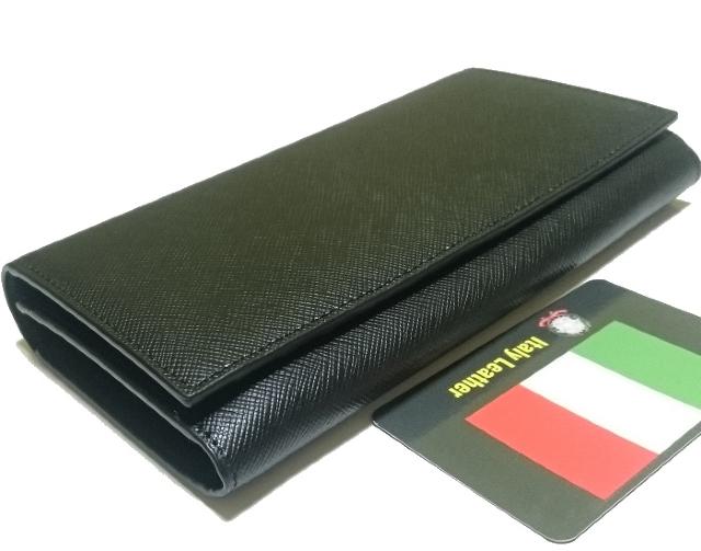 イタリア本革二つ折り長財布 LV-W02B < 女性ファッション  イタリア本革二つ折り長財布 LV-W02B  < 女性ファッションの
