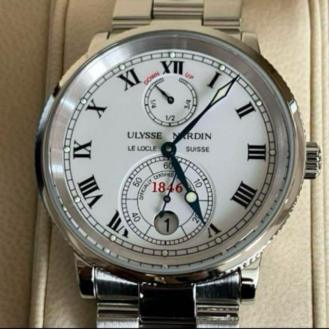 Ulysse Nardin ユリスナルダン マリーンクロノメーター メンズ 正規 < 男性アクセサリー/時計 Ulysse Nardin ユリスナルダン マリーンクロノメーター メンズ 正規 < 男性アクセサリー/時計の