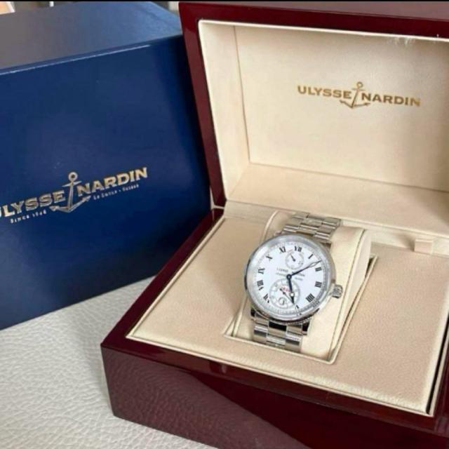 Ulysse Nardin ユリスナルダン マリーンクロノメーター メンズ 正規 < 男性アクセサリー/時計 Ulysse Nardin ユリスナルダン マリーンクロノメーター メンズ 正規 < 男性アクセサリー/時計の