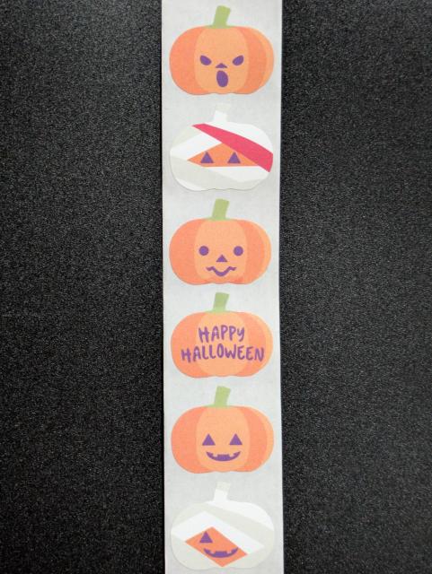 ハロウィン/パンプキンシール6枚/かぼちゃ/モバペイ < インテリア/ライフ  ハロウィン/パンプキンシール6枚/かぼちゃ/モバペイ  < インテリア/ライフの