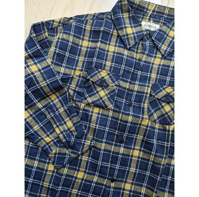 150★GLORIES LINE★チェック柄シャツ★ネルシャツ★新品★送料無料 < キッズ/ベビー  150★GLORIES LINE★チェック柄シャツ★ネルシャツ★新品★送料無料 < キッズ/ベビーの