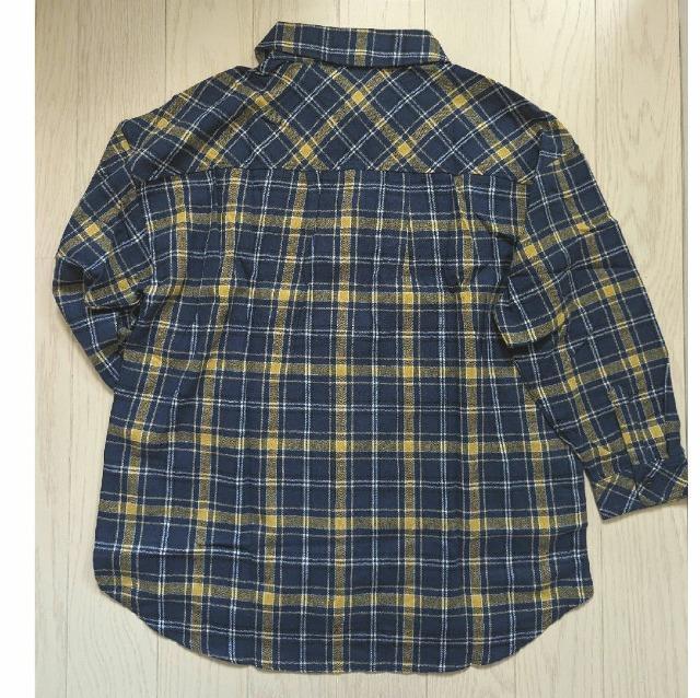 150★GLORIES LINE★チェック柄シャツ★ネルシャツ★新品★送料無料 < キッズ/ベビー  150★GLORIES LINE★チェック柄シャツ★ネルシャツ★新品★送料無料 < キッズ/ベビーの
