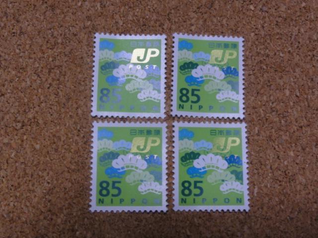 85円切手 4枚 普通切手 < ホビー 85円切手 4枚 普通切手 < ホビーの