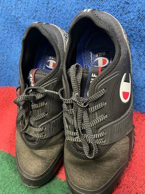 Champion �`�����s�I���@�S���t�V���[�Y �u���b�N/�O���[25.0cm �X�j�[�J�[ �V���[�Y �C �u���b�N �� �j���t�@�b�V������ 