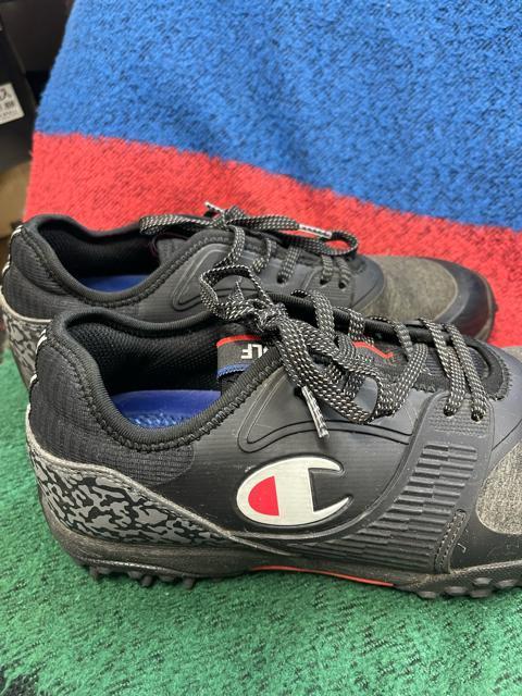 Champion �`�����s�I���@�S���t�V���[�Y �u���b�N/�O���[25.0cm �X�j�[�J�[ �V���[�Y �C �u���b�N �� �j���t�@�b�V������ 