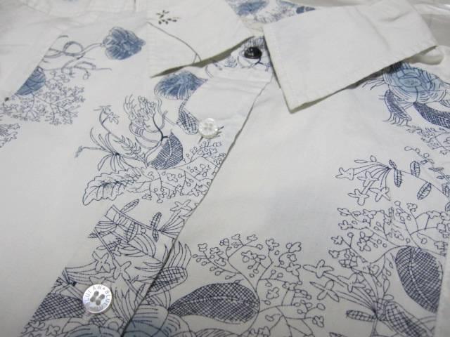 □Blu law/ブルーロウ 長袖 花柄 シャツ/メンズ・L☆新品 < 男性ファッション □Blu law/ブルーロウ 長袖 花柄 シャツ/メンズ・L☆新品 < 男性ファッションの
