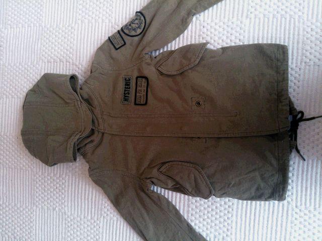 ヒスミニ モッズコート 2回短時間着用美品 size90 パンク ロック < ブランド ヒスミニ モッズコート 2回短時間着用美品 size90 パンク ロック < ブランドの