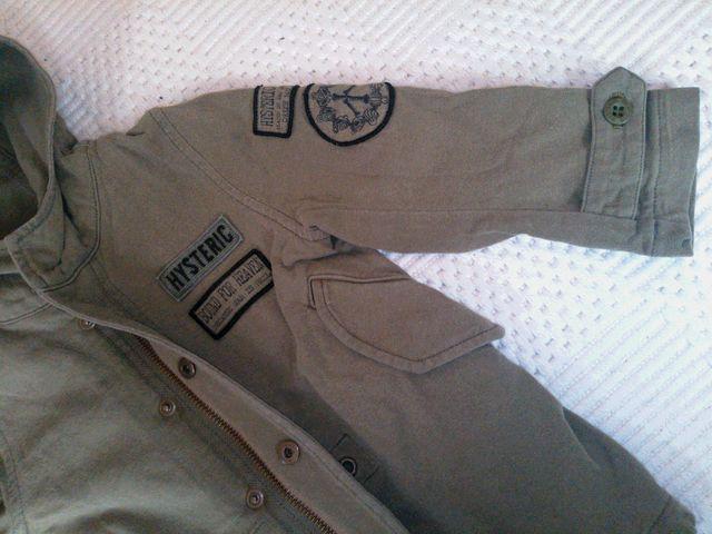 ヒスミニ モッズコート 2回短時間着用美品 size90 パンク ロック < ブランド ヒスミニ モッズコート 2回短時間着用美品 size90 パンク ロック < ブランドの