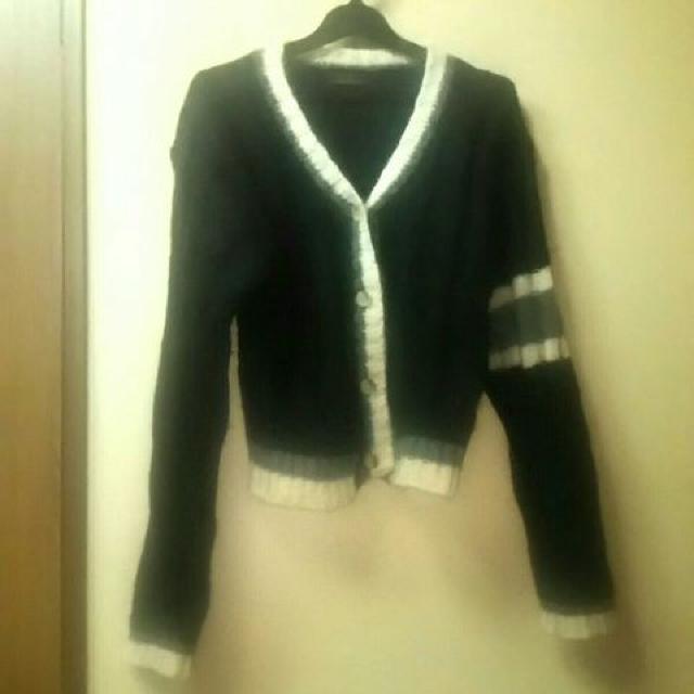 used美品★モヘア左袖ライン入カーデ < 男性ファッション  used美品★モヘア左袖ライン入カーデ  < 男性ファッションの