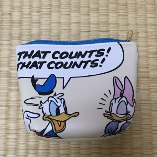 ディズニー・ドナルドダック&デイジーダック柄ポーチ < アニメ/コミック/キャラクター  ディズニー・ドナルドダック&デイジーダック柄ポーチ  < アニメ/コミック/キャラクターの