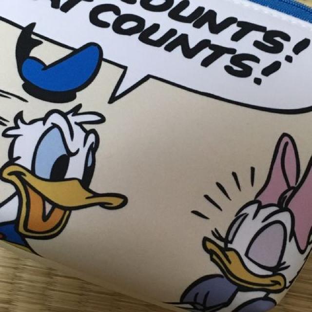 ディズニー・ドナルドダック&デイジーダック柄ポーチ < アニメ/コミック/キャラクター  ディズニー・ドナルドダック&デイジーダック柄ポーチ < アニメ/コミック/キャラクターの