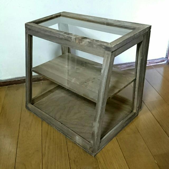 ガラス ショーケース ディスプレイ 木製 硝子 ケース 飾り棚 < インテリア/ライフ  ガラス ショーケース ディスプレイ 木製 硝子 ケース 飾り棚  < インテリア/ライフの