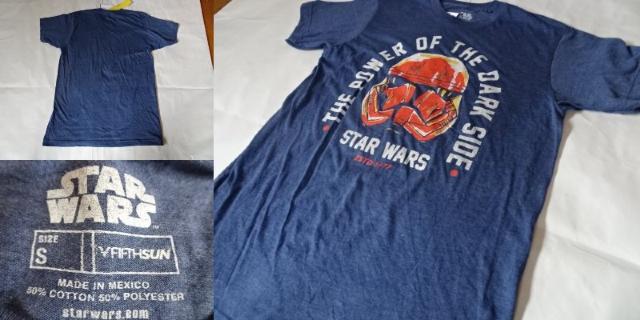 STARWARS THE POWER OF THE DARK SIDE TシャツUS S < 男性ファッション  STARWARS THE POWER OF THE DARK SIDE TシャツUS S < 男性ファッションの